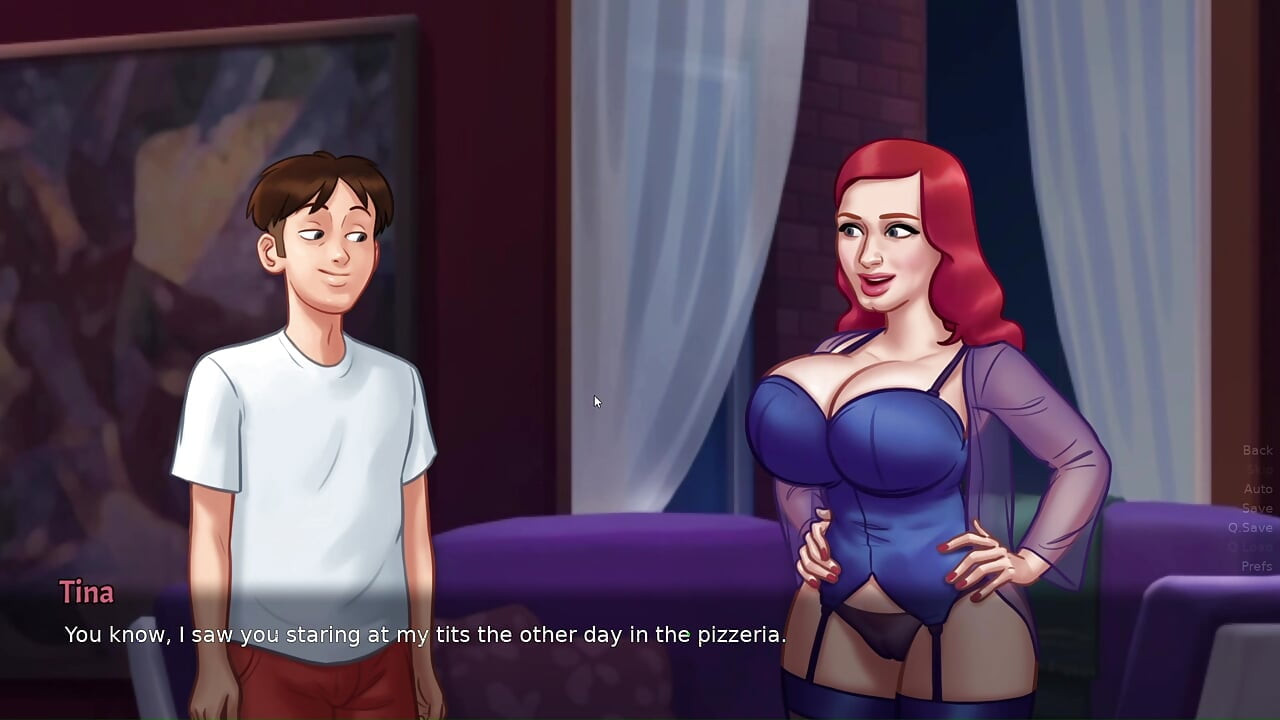 I got Fucked while pizza delivery by hot milf