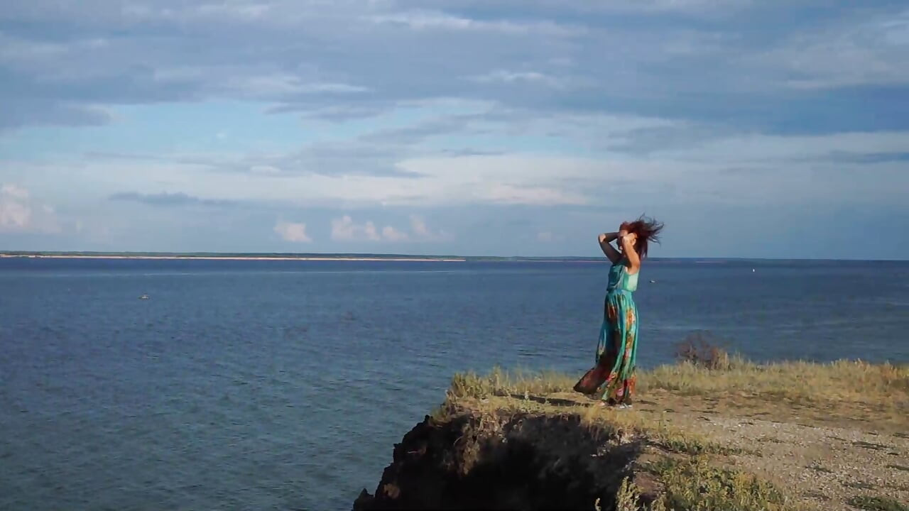 On steep over Volga-river