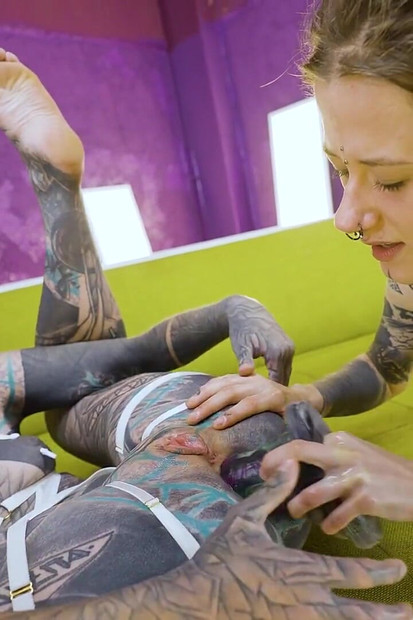 Alternative Tattoo Teens Fucking Each Other with Crazy Toys