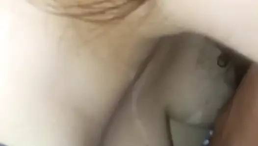 Wife gives a and splits her legs