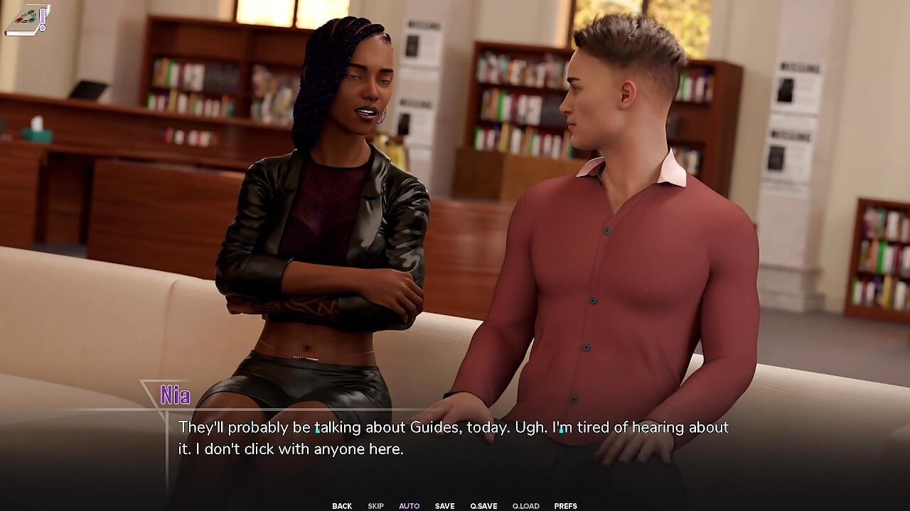 אוניברסיטת טאבו #03 - כיתת כימיה עם שחורה יפהפייה בת 18 ואימו כחולת שיער