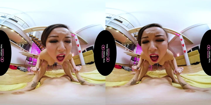 Celebrating Chinese New Year with a Wild Threesome - VR