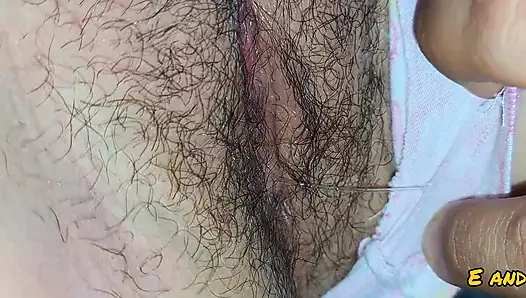 My Stepdaughter Lets Me Play with Her Pussy When We Are Watching TV
