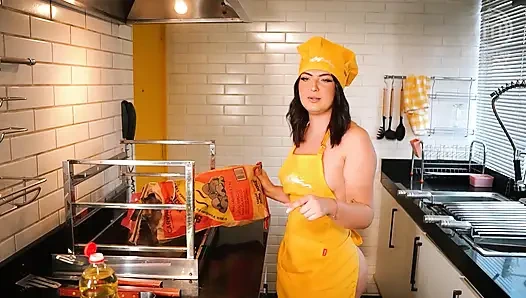 Hot Latinas Lesbians Cooking  - SFW
