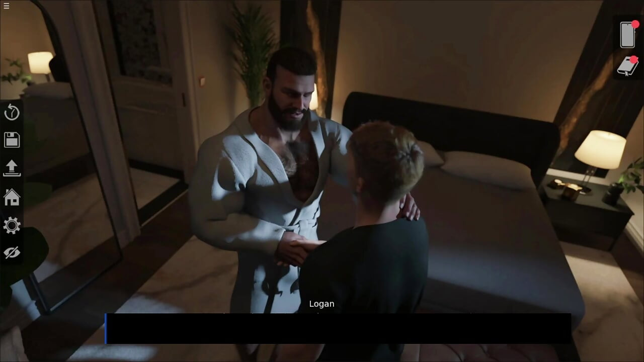 Stepuncle Cheating Wife With 18 Plus Gay Sam Having Anal Sex On Bed