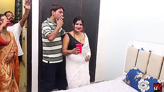 friend had sex with his stepsister and her younger stepsister together, and the stepsister enjoyed it a lot.