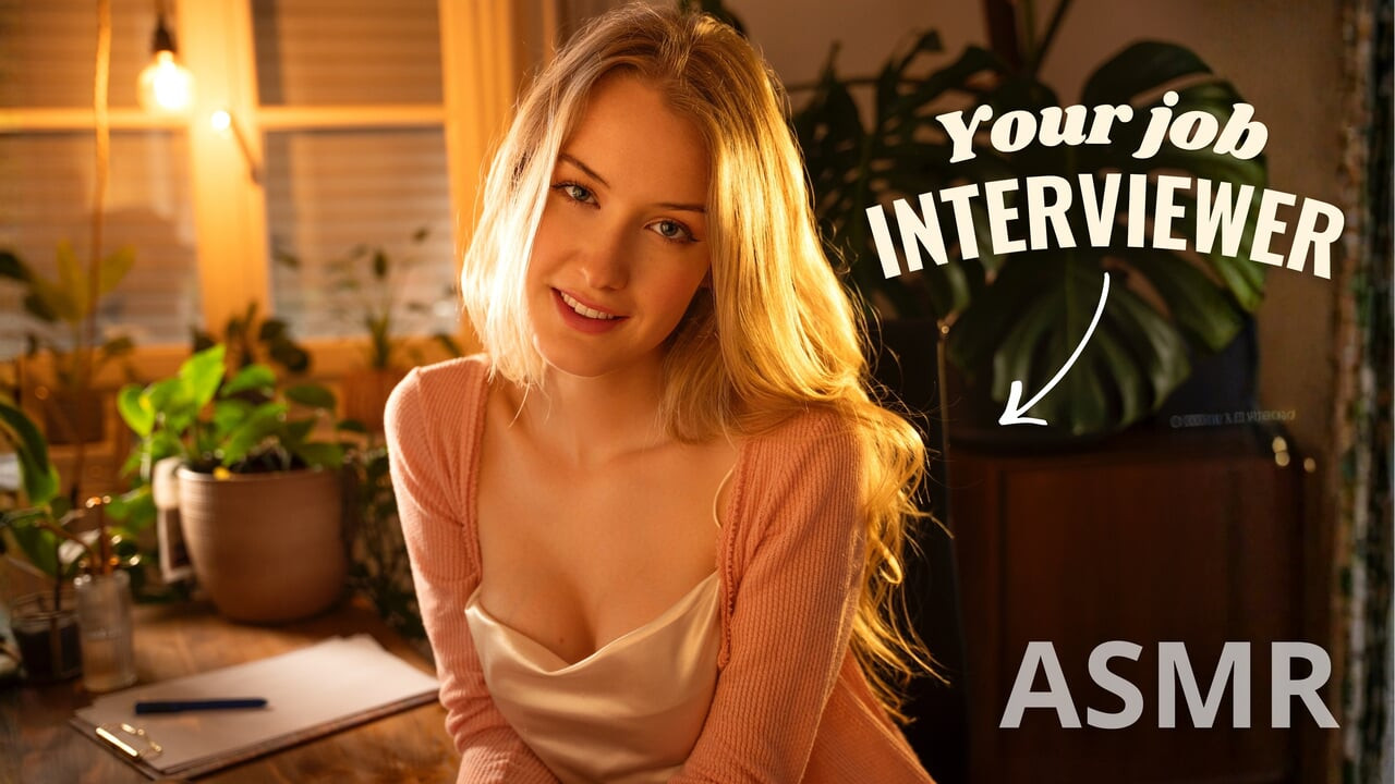 Nagiging Mainit ang Job Interview Kasama ang Sekretarya... - ASMR