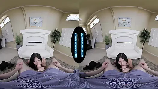 LETHAL HARDCORE VR - die vollbusige ALEXA CHAINS verehrt deinen schwanz in VR