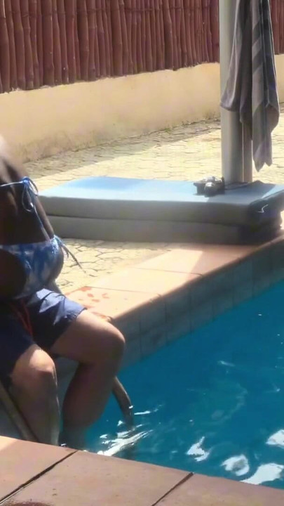 Jaw-dropping moment from "Ebony Milf riding her white stepdad compilation"