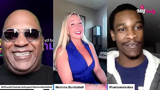 Mrflourish Podcast an Evening Affair with Guest Momma Bombshell