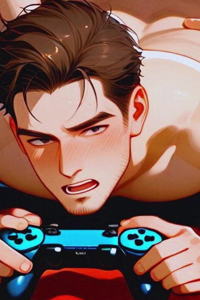 Lo streaming in diretta del giocatore sfugge alla mano e si trasforma in una enorme orgia gay online. Sesso anale con un culo spalanca