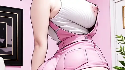 Hentai anime - ich mag es, auf dem schwanz meiner freundin zu sitzen
