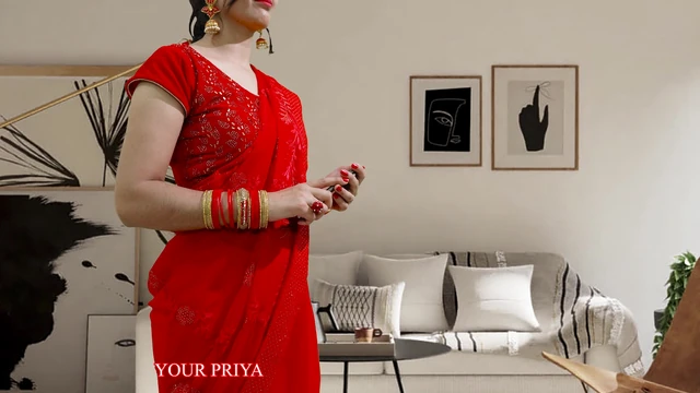 Karva Chauth Special: Newly married priya had First karva chauth sex and had blowjob under the sky with clear Hindi