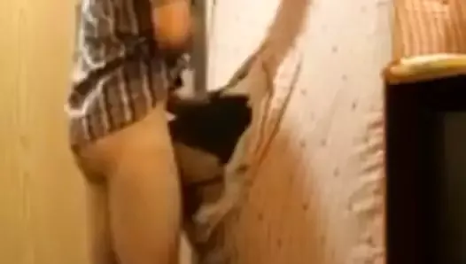 Str8 Country Frat guy tries gay ass at motel Gloryhole
