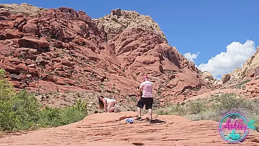 Behind the Scenes Photo Shoot - Ashley at Red Rock Canyon
