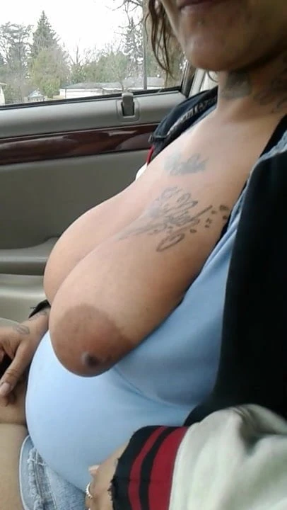 Face tattooed big titties freak