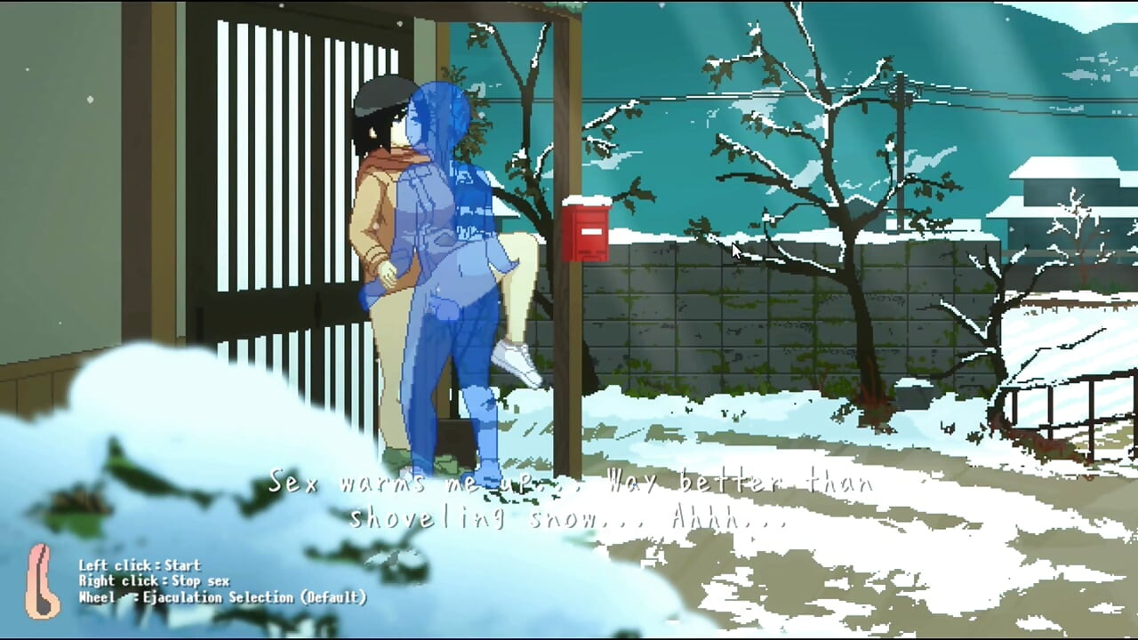 Hentai Game - Seks na świeżym powietrzu z gorącą laską - Kompletna kolekcja CG
