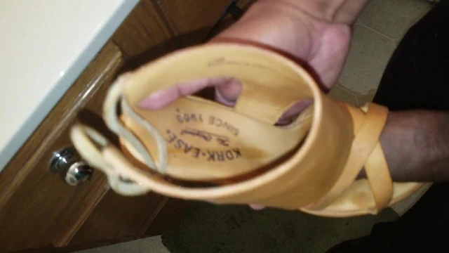 Cum on wedges