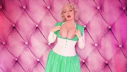 Heiße ärztliche untersuchung für sie ... mit JOI - Latex-Gummi-fetisch-pin up MILF (Arya Grander)