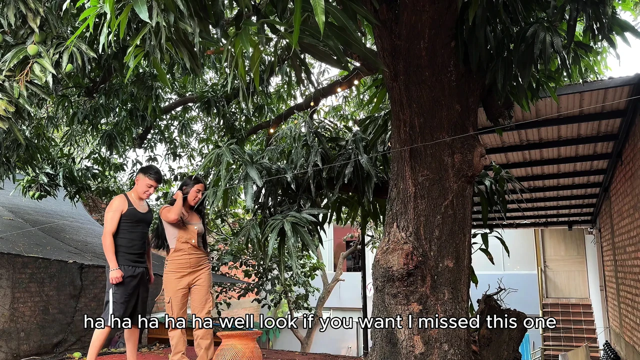 I CAUGHT MY COLOMBIAN NEIGHBOR UP STEALING THE MANGOES FROM MY TREE and we ended up fucking in the yard! – SPACE PRODUCTIONS