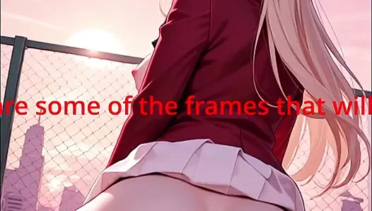Tsubasa Nanase класс элитного траха на крыше