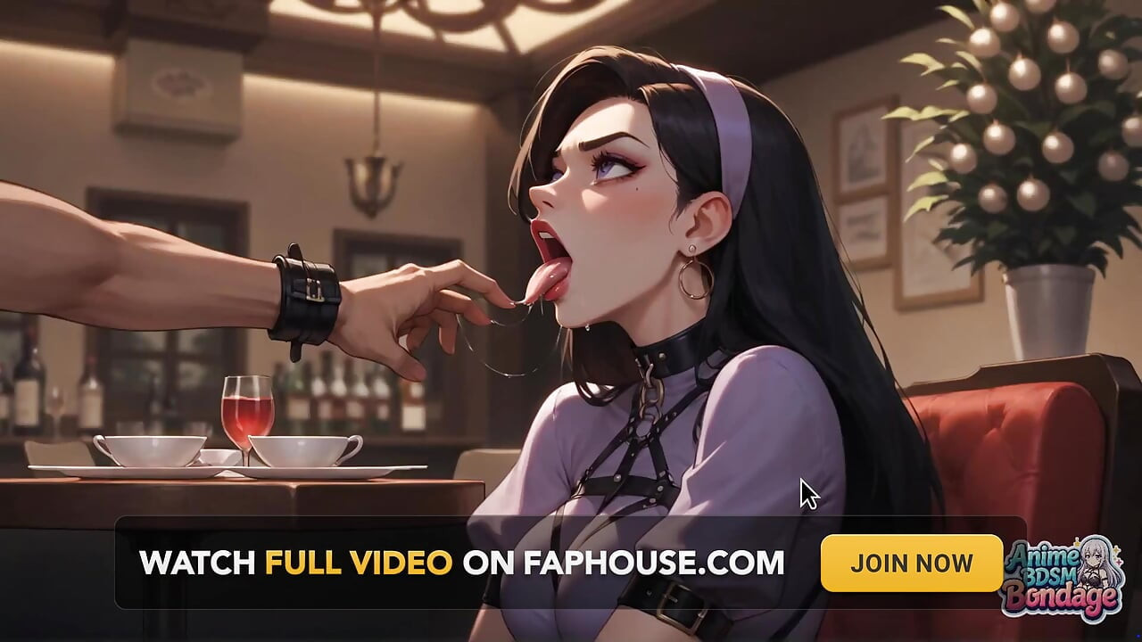 Bound Delight Triple Strap-on Milk Squirting Whore XXX!