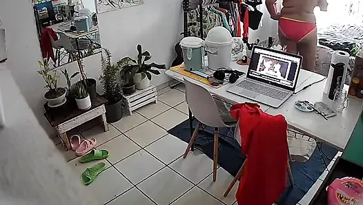 Im zimmer meiner frau, Während ich weg bin
