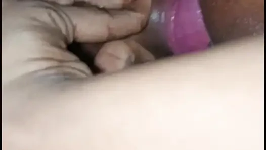 Girlfriend  in home alone boyfriend sex hard