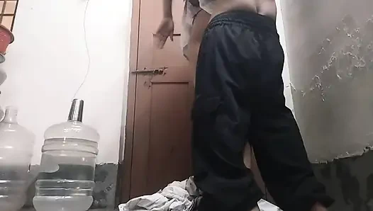 Indian College Student and Teacher