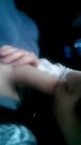 Ava ex slag sucks cock in car pt 1