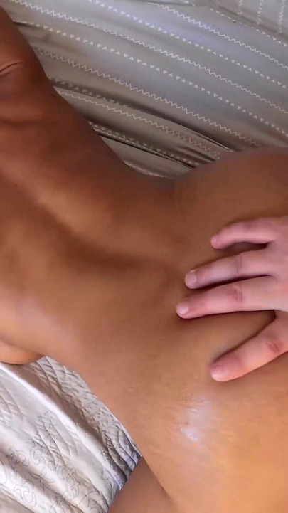 I got my asshole oiled and fucked deep
