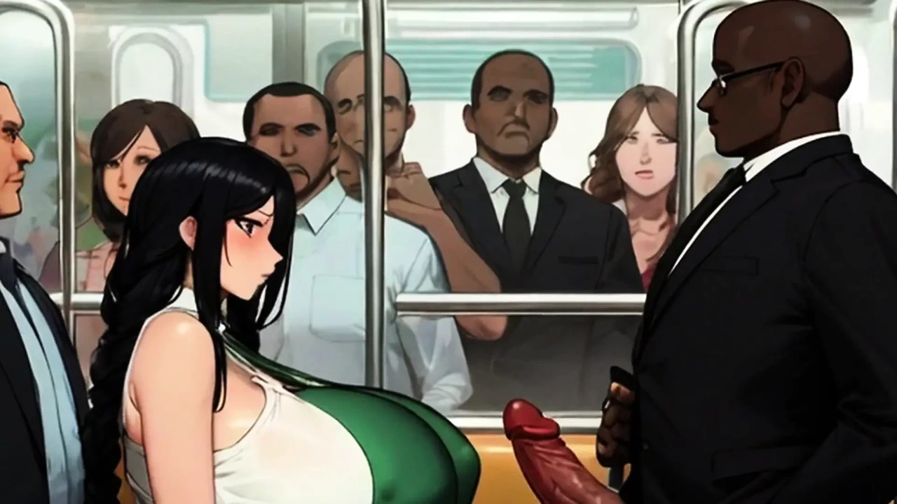 Máy bay bà già mông to, bộ ngực to tự nhiên có thiếu niên, & những người phụ nữ xinh đẹp kỳ lạ bị đụ trong những chiếc toons cay: tàu điện ngầm 2