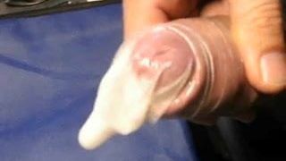 Abspritzen wichsen Sperma Cum Cumshot jerk wank Condom