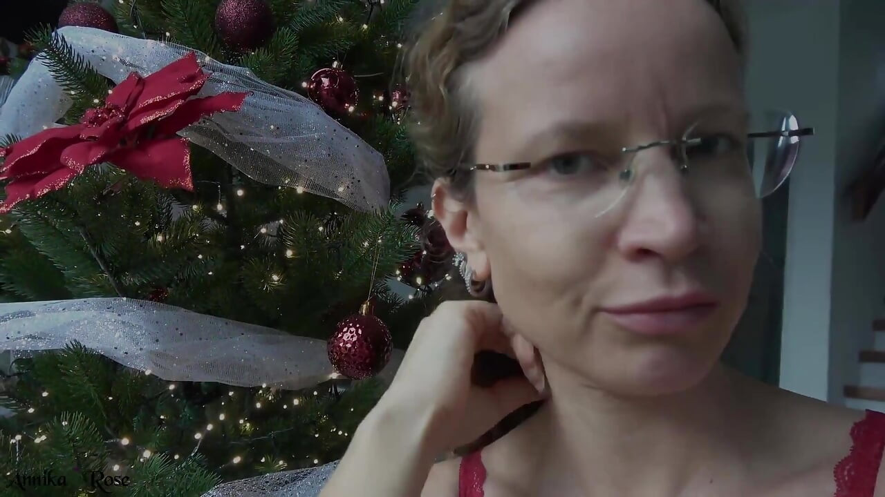 Licking Under the Christmas Tree