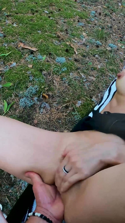 Captivating moment from "public fisting of an extremely squirting nympho"