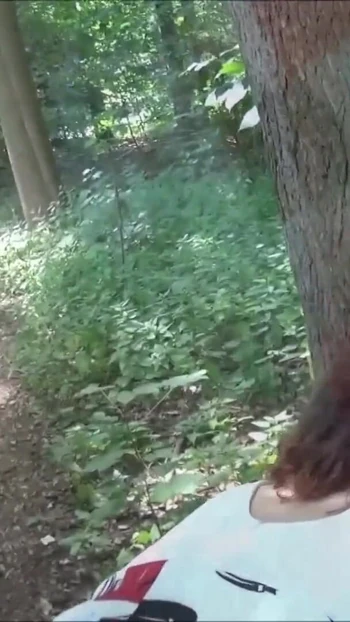 Must-see moment from "Cute Teen Jeeny Real Public Threesome in Berlin Tiergarten"