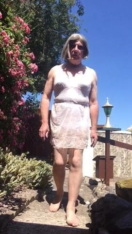 Sissy in petticoat