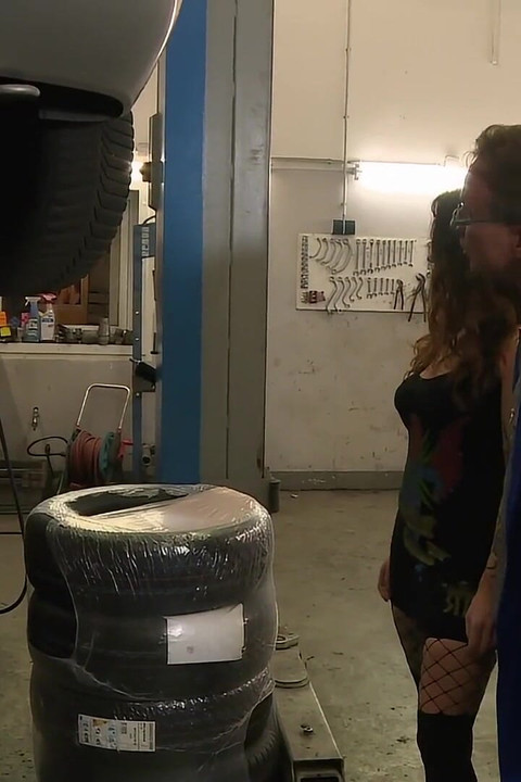 Garage Mechanics Wild Group Fuck Fest