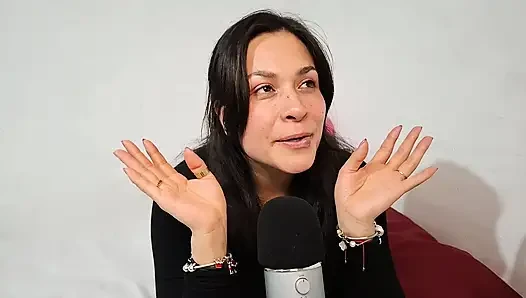 Asmr Kiss, aku menggigit dan membela telingamu