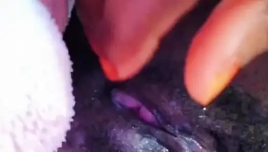 Alone in Bed Pleasuring My Pussy