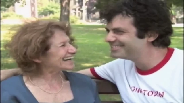 Kissing grandma