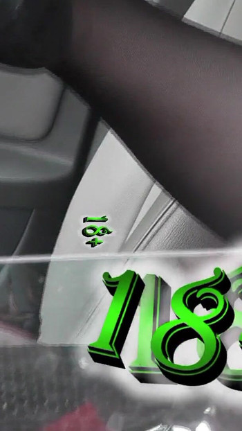 Powerful moment from "Random passerby boy saw as taxi driver fucking cuckold wife in backseat of a car. Sex in public."