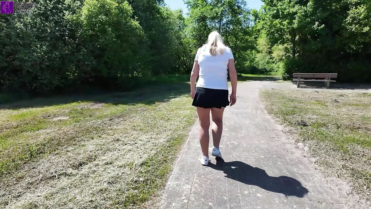 Public AO stranger fuck with creampie and muzzle at a rest area! Full Movie