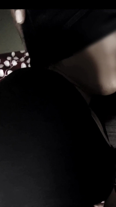 Big Breasted Desi Aunty in Black Blouse Pussy Fingered & Sucking Cock