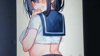 Anime-Mädchen Sop mit großem Hintern