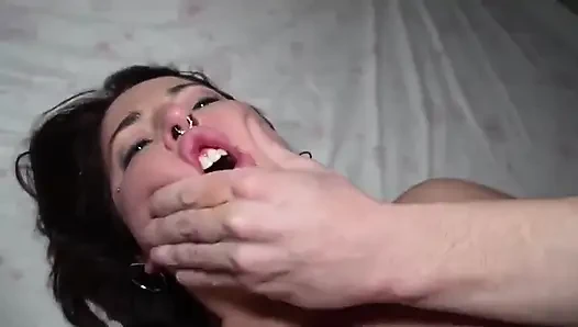 Spanish Chubby Girl Gets Rough Anal and Gags on My Huge Cock - Iria Ruiz