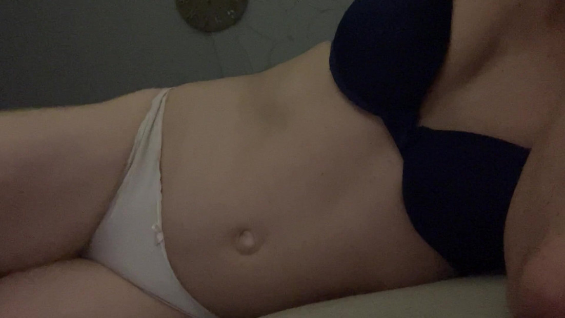 Cd laying in panties and bra