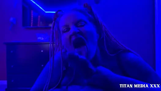 BBW MILF Slays Massive BBC and Gets a Facial POV