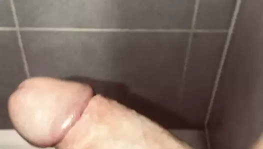 Public shower jerk off