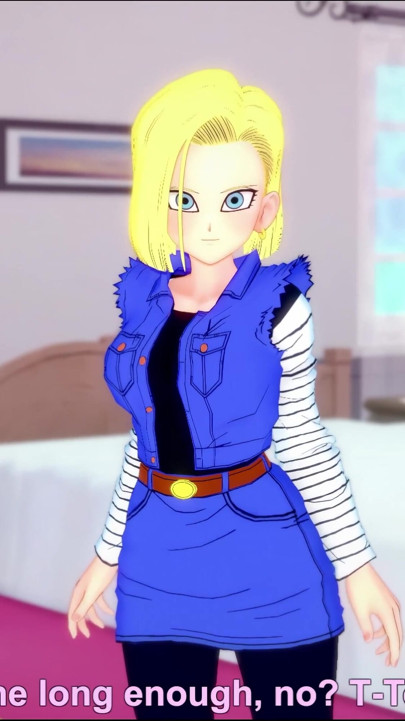 Kame Roshi offers help to Android 18 in exchange for a favor - Dragon Ball Zex Series | Clip 2
